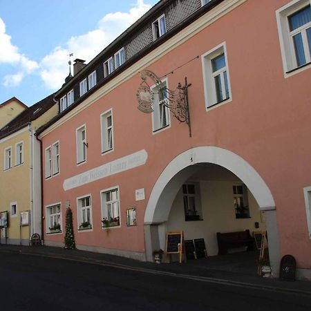 Hotel Gasthof Zum Weissen Lamm Hohenberg an der Eger Exterior foto