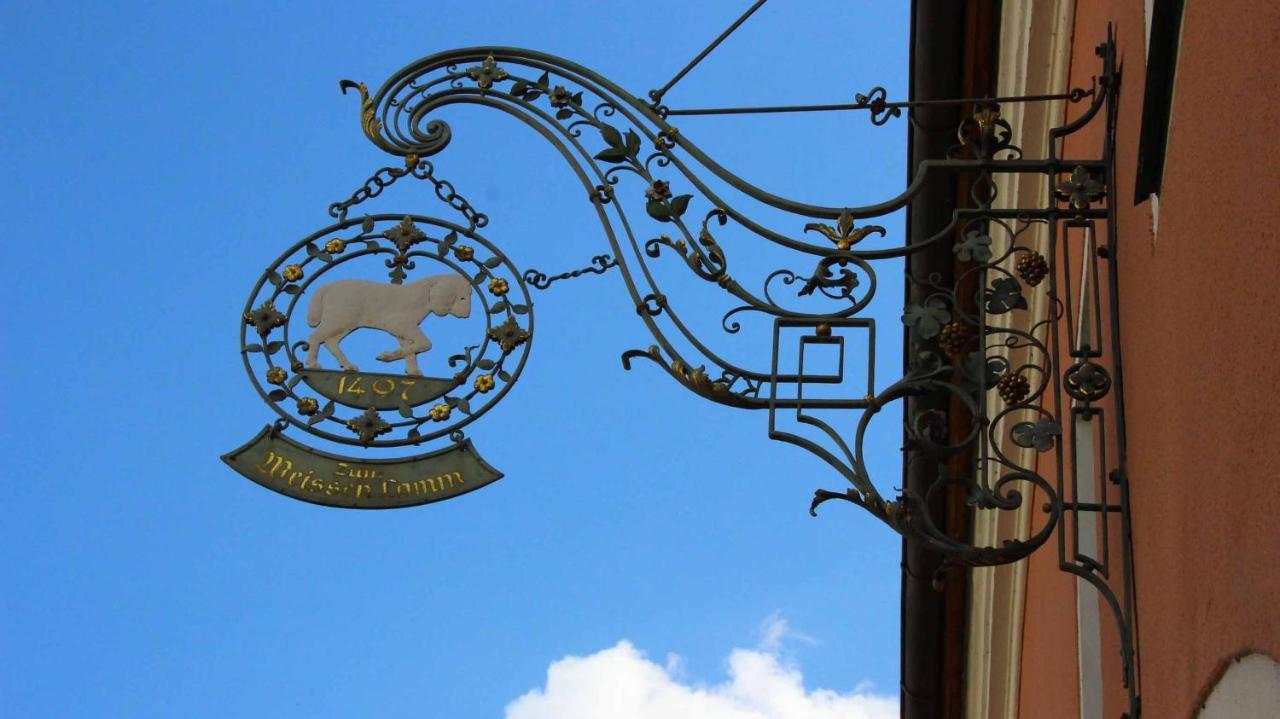 Hotel Gasthof Zum Weissen Lamm Hohenberg an der Eger Exterior foto